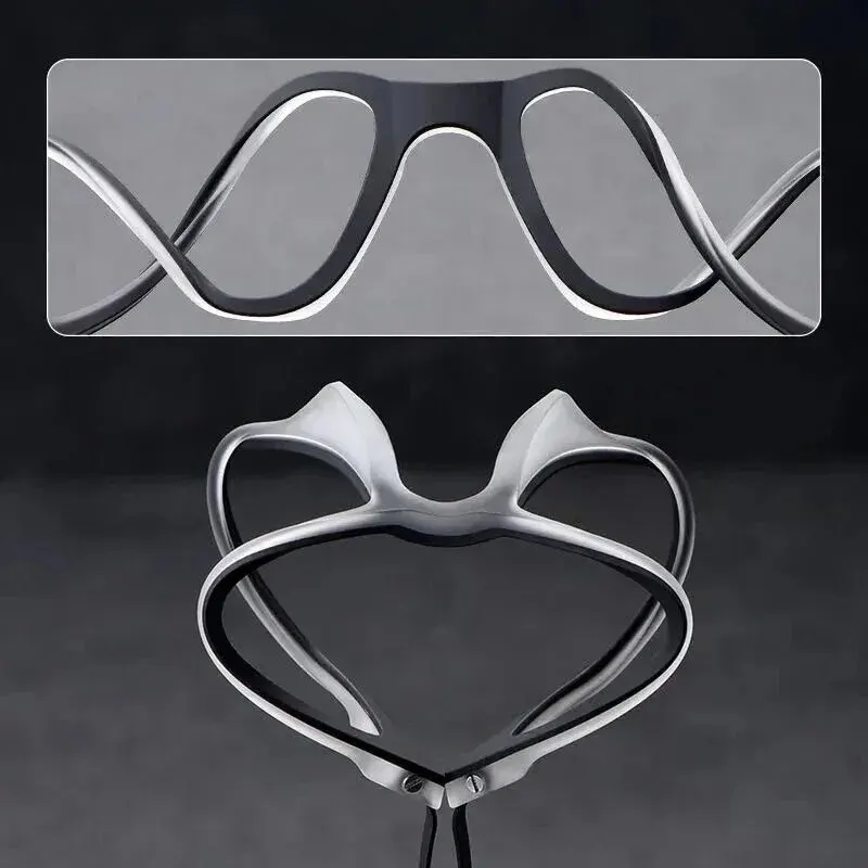 High Quality Titanium Frame Reading Glasses for Women and Men Anti Blue Light Presbyopia Eyewear with Diopter +1.0 To +4.0 6