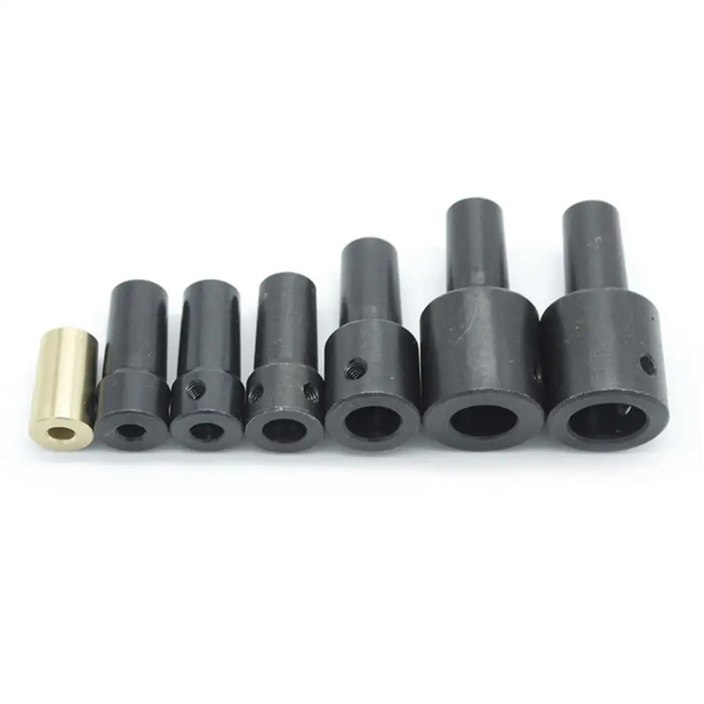 JT0 Drill Chuck Connecting Rod Sleeve Copper Steel Taper Coupling 3.17mm/4mm/5mm/6mm/8mm Optional