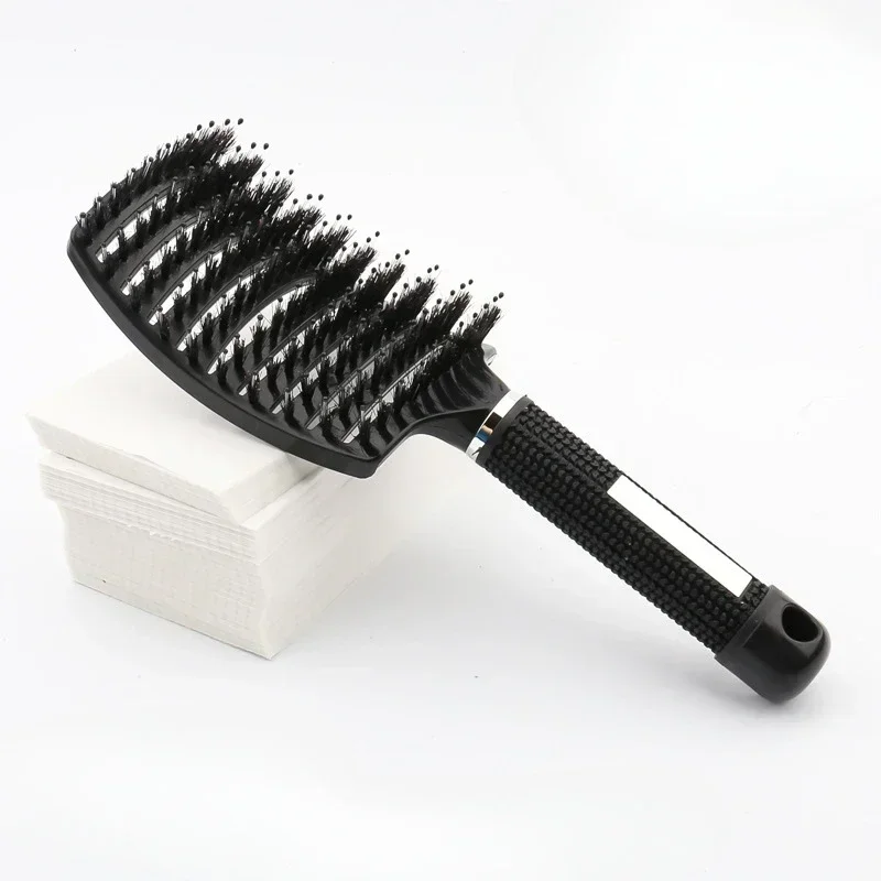 Scalp Massage & Detangling Hair Brush for Women - Salon-Quality Styling Tool for Wet & Curly Hair