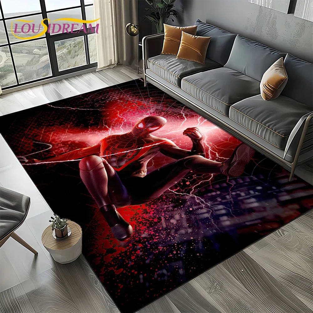 27 Style SpiderMan Marvel Avengers Cartoon Rug Carpet for Living Room Bedroom Home Decor Non-slip Sofa Doormat