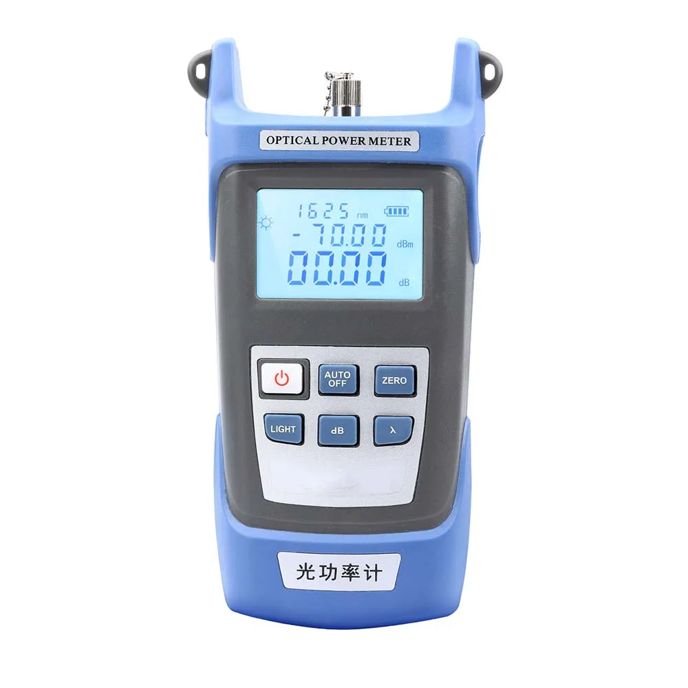 FTTH Fiber Optical Power Meter KING-60S Fiber Optical Cable Tester -70dBm~+10dBm SC/FC Connector Free Shipping