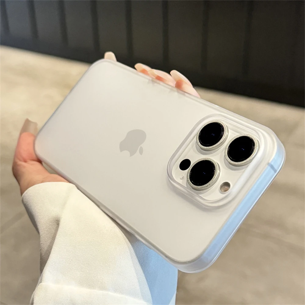 Soft Matte Candy Transparent Phone Case For iPhone 16 15 14 Pro Max Plus 13 12 11 XR XS XsMax 8 Shockproof Silicone Bumper Cover 3 Soft Matte Candy Transparent Phone Case For iPhone 16 15 14 Pro Max Plus 13 12 11 XR XS XsMax 8 Shockproof Silicone Bumper Cover 3