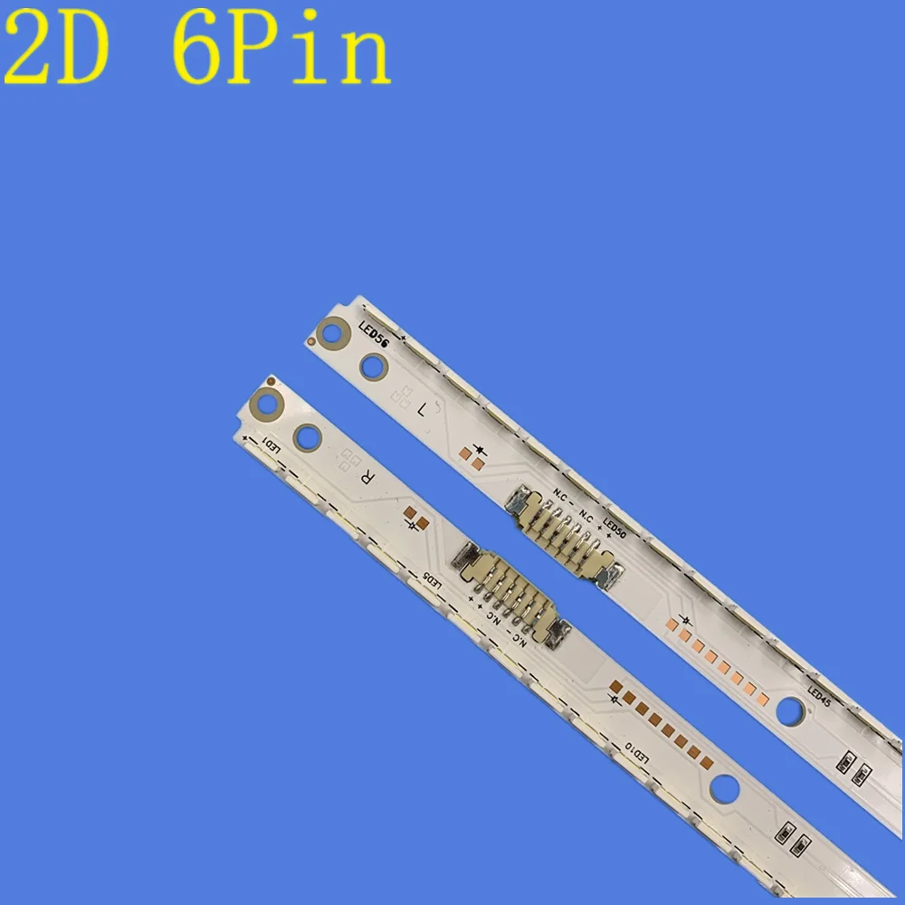 

2pcs LED backlight Original for Samsung UE40ES6100 UE40ES6100W UE40ES5500K UE40ES5500 UE40ES6710U UE40ES6800 BN96-21712A 21711A