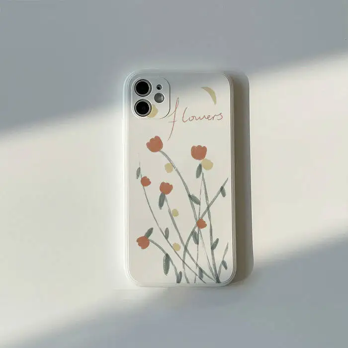 Fresh Small Floral Shockproof Soft Flower Phone Case Cover