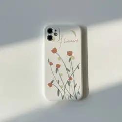 Fresh Small Floral Shockproof Soft Flower Phone Case Cover for Samsung Note 20 (S6507)