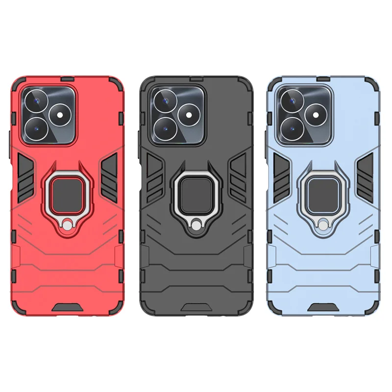 For Realme Note 50 Case Cover OPPO Realme Note 50 Capas Phone Bumper Back Shockproof Ring Magnetic Holder Fundas Realme Note 50 S29ee7b59d545492596ba580b902735671