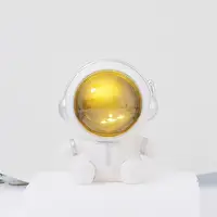 Astronaut Night Light Piggy Bank Bedside Decor Lamps Creative Figurine Coin Money Saving Box Toy For Kids Birthday Gifts 2