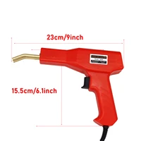 150W Upgraded Plastic Welder 2 in 1 Plastic Welding Kit Plastic Repair Welder Hot Stapler Soldering Gun Rods Car Bumper Repair 2