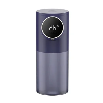 Sleek Desktop Soap Dispenser with Temperature Display Automatic Foam Dispensing