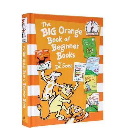 

Original Popular Education Books Dr Seuss The Big Orange Book Of Beginner Colouring English Activity Story Picture