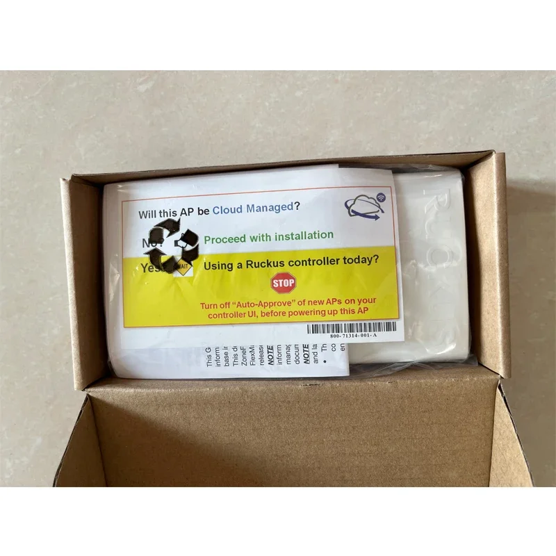 Ruckus 무선 호텔 패널 액세스 포인트, 듀얼 밴드, 2.4GHz 및 5GHz, 802.11AC, 901-H500-WW00 ZoneFlex Wi-Fi AP, H500 901-H500-EU00