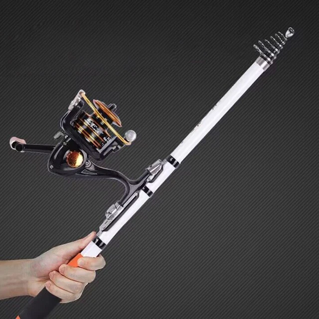 Carbon Fiber Feeder Fishing Pole Mini Hand Fishing Pole Portable  Ultra-light Ultra Hard Outdoor Accessories for Lakes Reservoirs