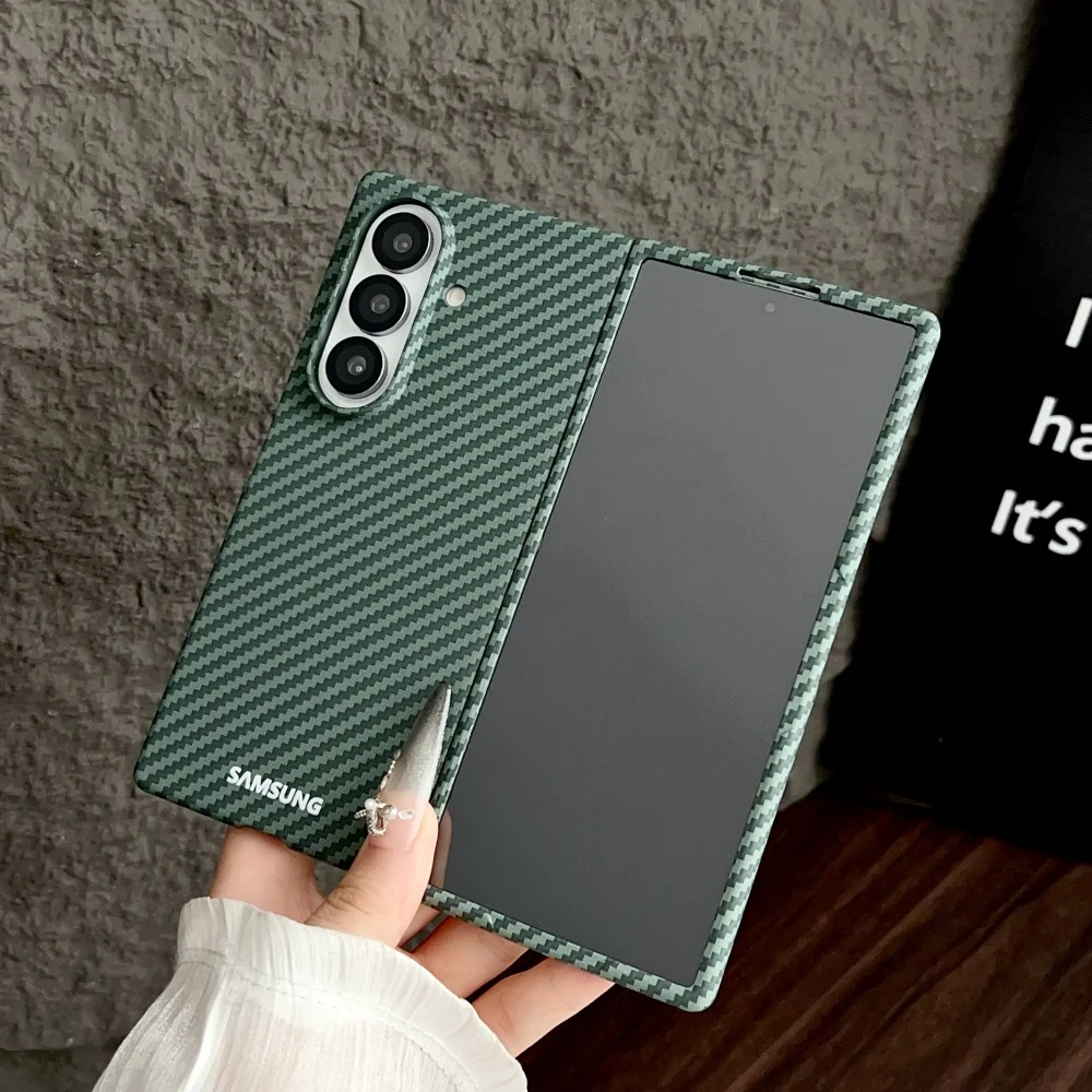 Premium Aramid Fiber Case with Magnetic Charging & Screen Protection