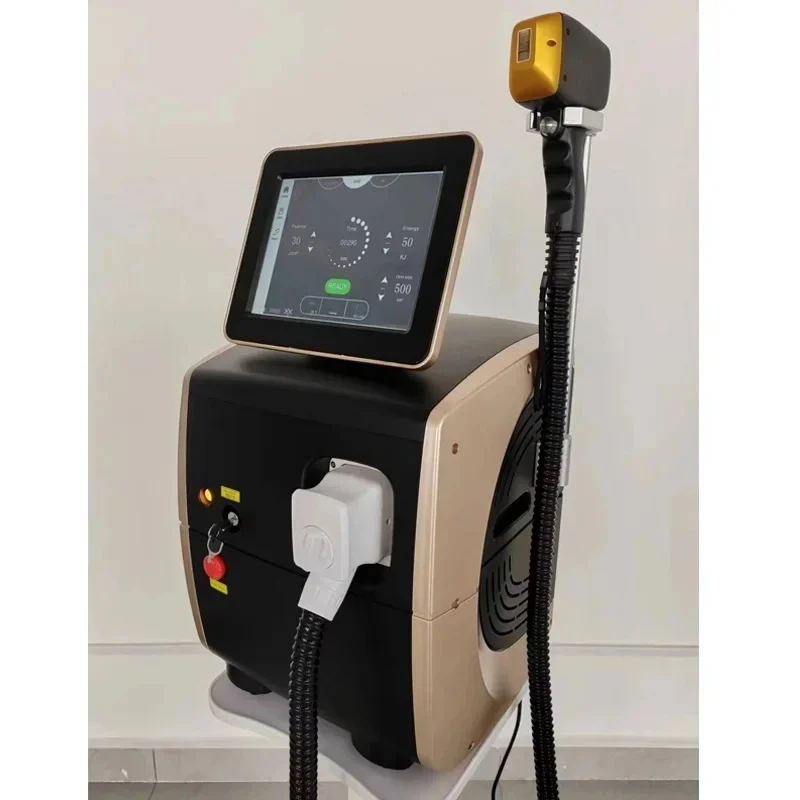 Professional Diode Ice Titanium Female Hair Removal Machine Portable 755/1064/808nm Alexander Device Permanent IPL For Salon 5