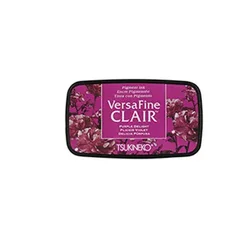 VersaFine CLAIR Quick - Dry Ink Pad - 24 Vibrant Colors for Detailed Stamping and Card Making (101 - Lilac purple)
