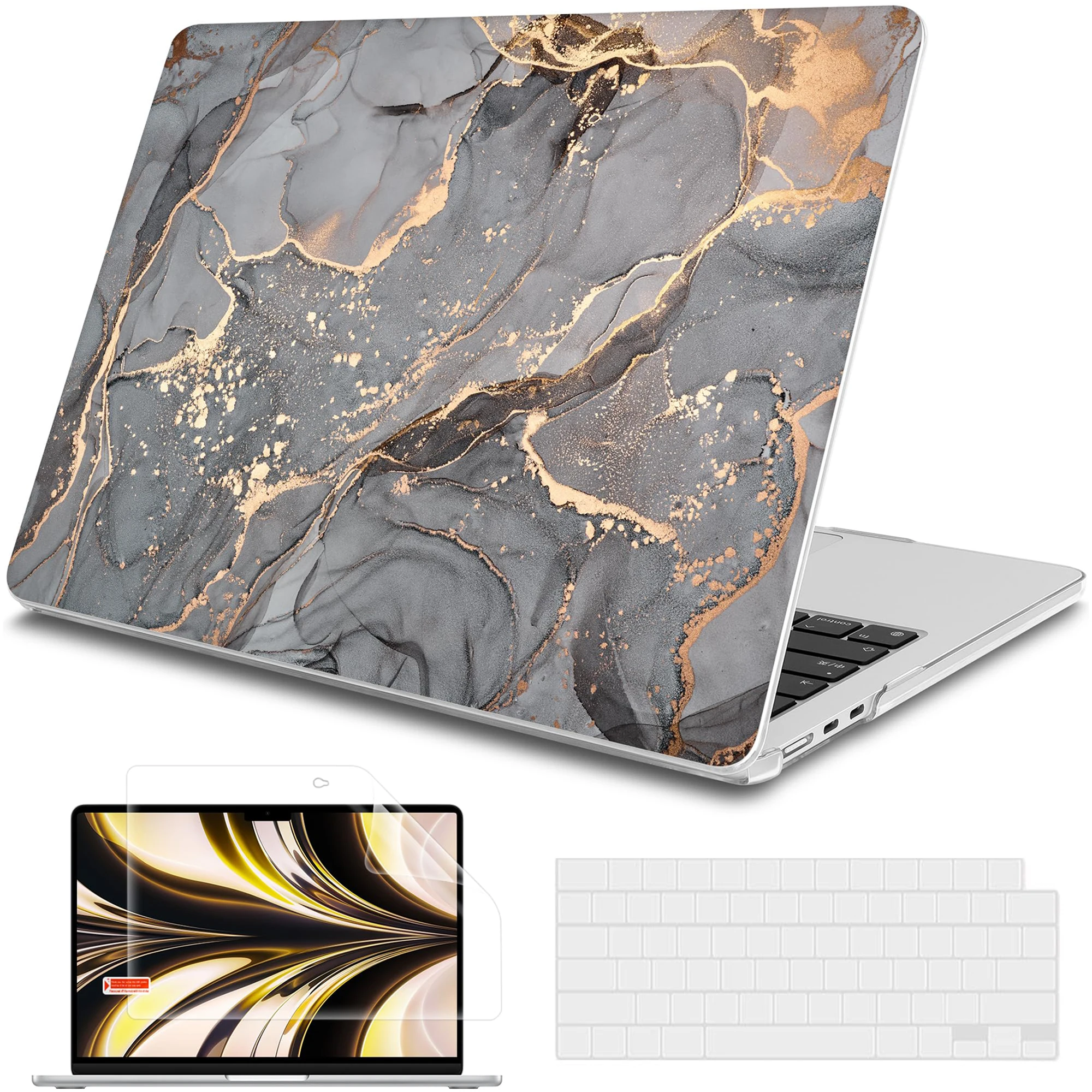 Laptop A2337 Per Macbook Air 13 Custodia M1 M2 M3 13.6 15.3 Pollici A2681 A3113 A2941 Cover 2021 2022 Shell Pro 14 16 A2992 A29912024