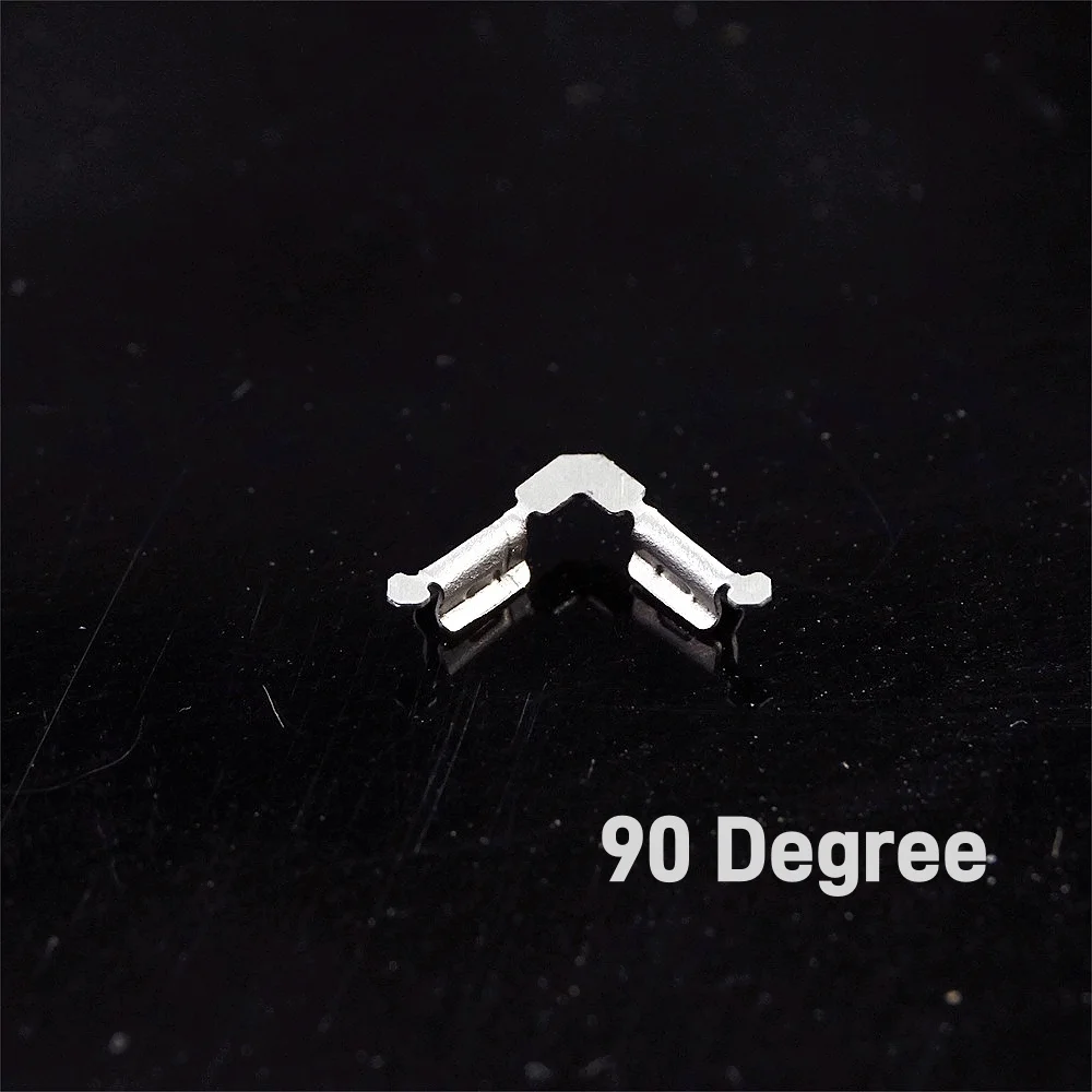 100 Pcs 90 Grad Oberfläche Montieren RFI Schild Clip 0,2 MM Dicke Können Edelstahl Kreuz S0981-46R
