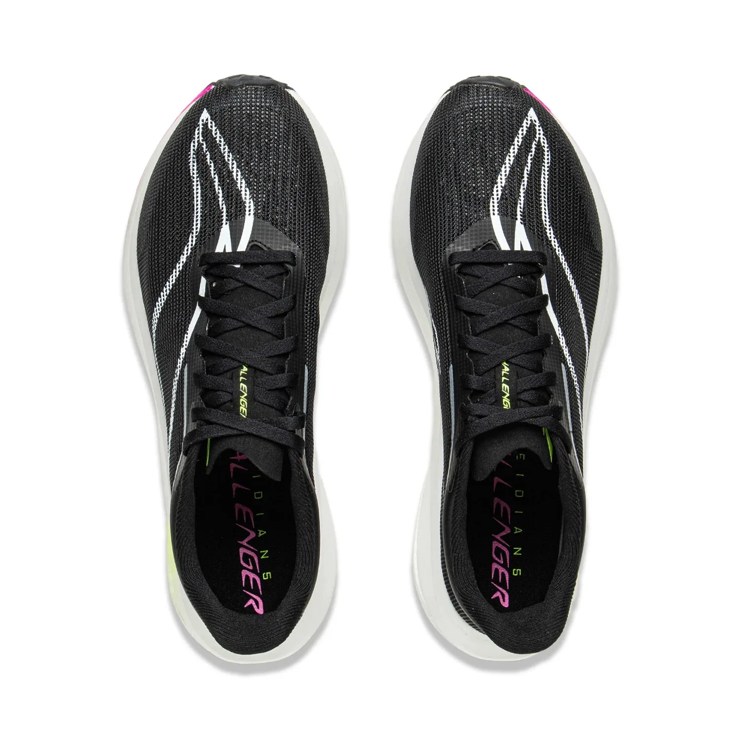 Li-Ning Women FEIDIAN 5 CHALLENGER Racing Running Shoes CARBON-FIBER PLATE BOOM Cushion Sport Shoes Breathable Sneakers ARMV002 womens sneakers