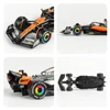Bburago 1:43 2023 Mclaren MCL60 F1 Formula Car Die Cast Vehicles Collectible Model Racing Toys 4