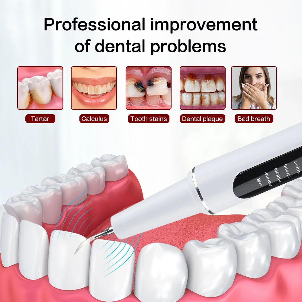 Xiaomi Youpin Dental Scaler Ultrasound Electric Tooth Cleaning Oral Care Plaque Removes Tartar Dental Scraper Instrument For dental cleaner,dental scaler
