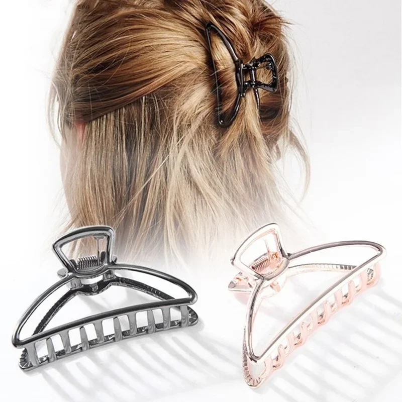 Fashion Lady Hair Clip Plastic Hairpin Hairdressing Tool Ladies Party Hair Accessories Hair Clips for Women Claw Clip fashion women s belt love round hole retro buckle narrow business lady belts winter hot sweater wild youth ladies belt