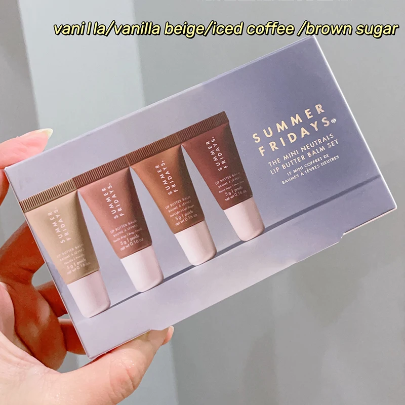 Summer Fridays Balsam do Ust Nawilżający Lustrzany Błyszczyk do Ust Waniowa Cukierkowa Kawowa Ciasto Zapachowa Szminka Transparentny Olejek do Makijażu