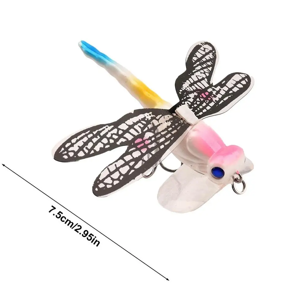 Lure Dragonfly Fishing Baits Water Surface Fake Bait Topwater Fishing Lures  With Hook Fly Simulation Pseudo Bait For Ponds - AliExpress