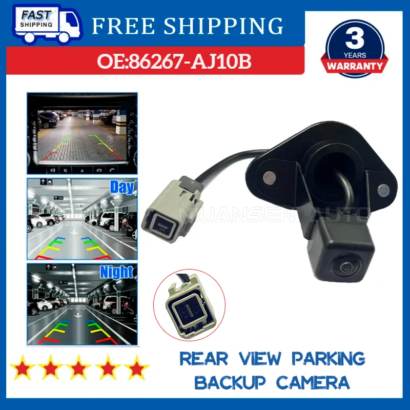 86267-AJ10A-Car-Rear-View-Reverse-Back-Up-Parking-Camera-Fits-For ...