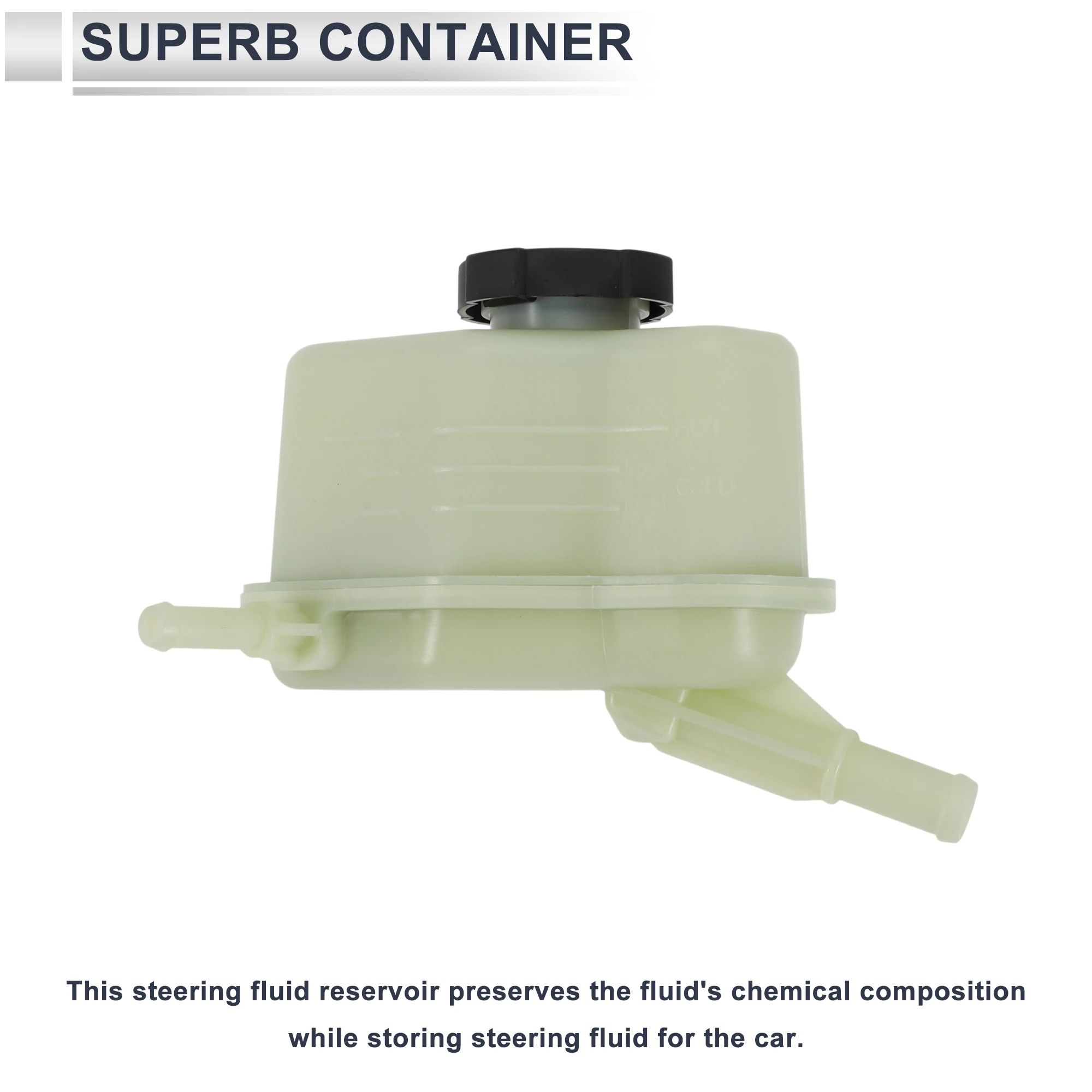 UXCELL Power Steering Reservoir for Nissan Altima 2007 2008 2009 2010 2011 2012 2013 No.49180JA000 Beige