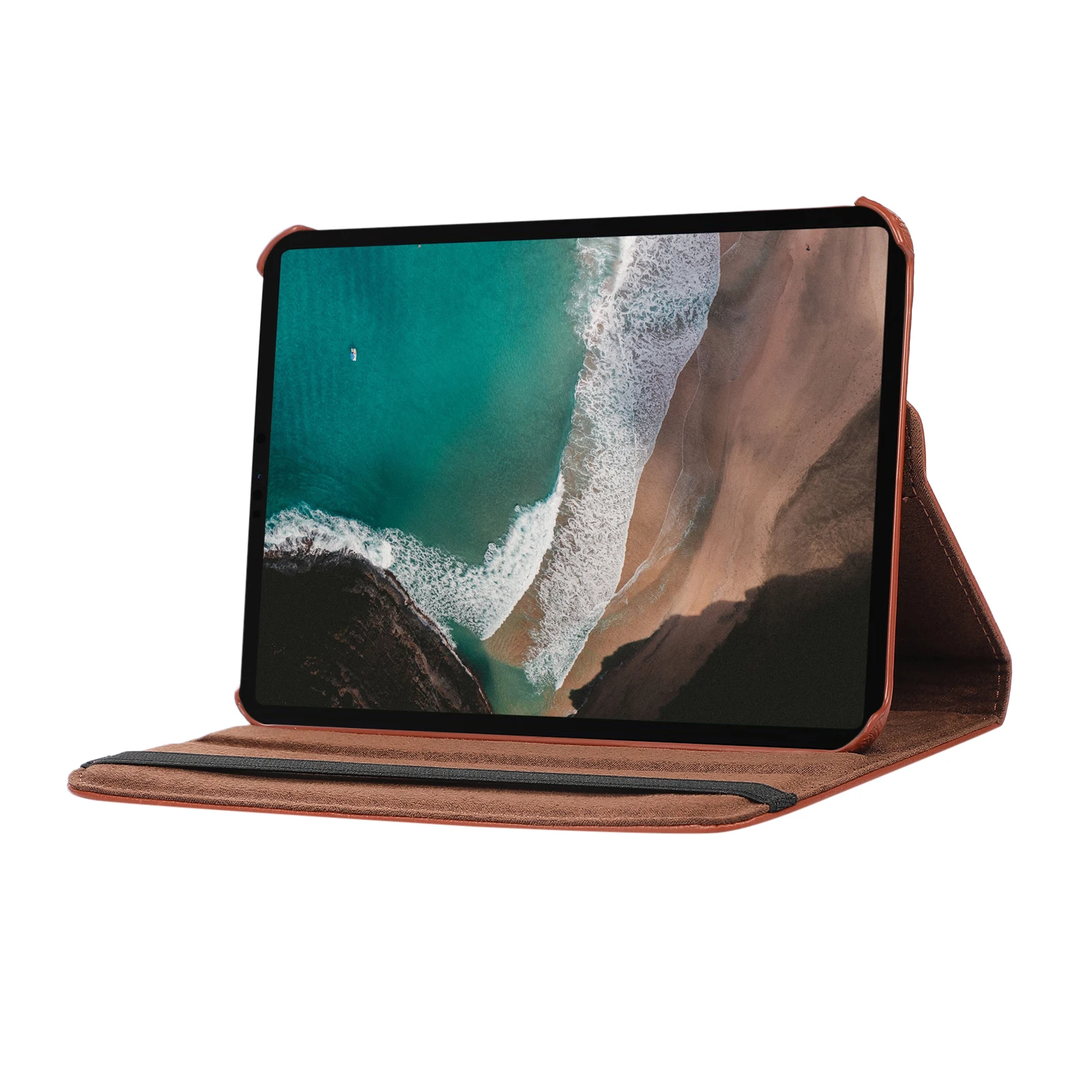 360° Rotating PU Leather Tablet Case with Full Protection and Versatile Stand
