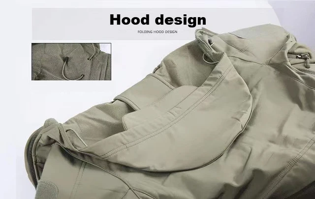 Men's Winter Autumn Softshell Fleece Jackets Windproof Outdoor Fishing Hiking Hunting Thermal Camping Cargo Coats Warm M-5XL 4