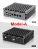 2024 New 11th Pentium N6005 N5105 2.5G Soft Router 4 Intel i226 Nics 2*NVMe 2*DDR4 Fanless Mini PC Firewall Appliance VPN Server 2