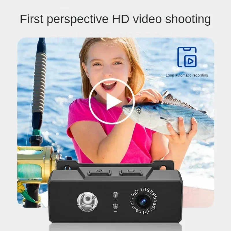 1080P HD Eerste Perspectief Mini Actie Camera Koplamp Sport Cam Wave Hand Inductie Video Recorder Ingebouwde Batterij Camcorder 3