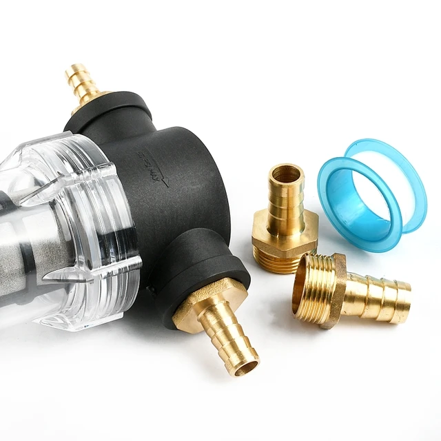 Filtro Pompa Acqua 3/4 Pollice 200 Mesh - Filtro A Rete Acciaio Inox Per Irrigazione E Tubazioni - Foto 5