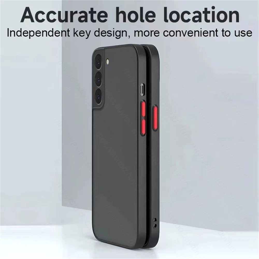 Phone Case Phone Protector Cover Shockproof Armor Case Soft TPU Bumper Clear Hard PC Cover For Samsung Galaxy S24 FE 5G