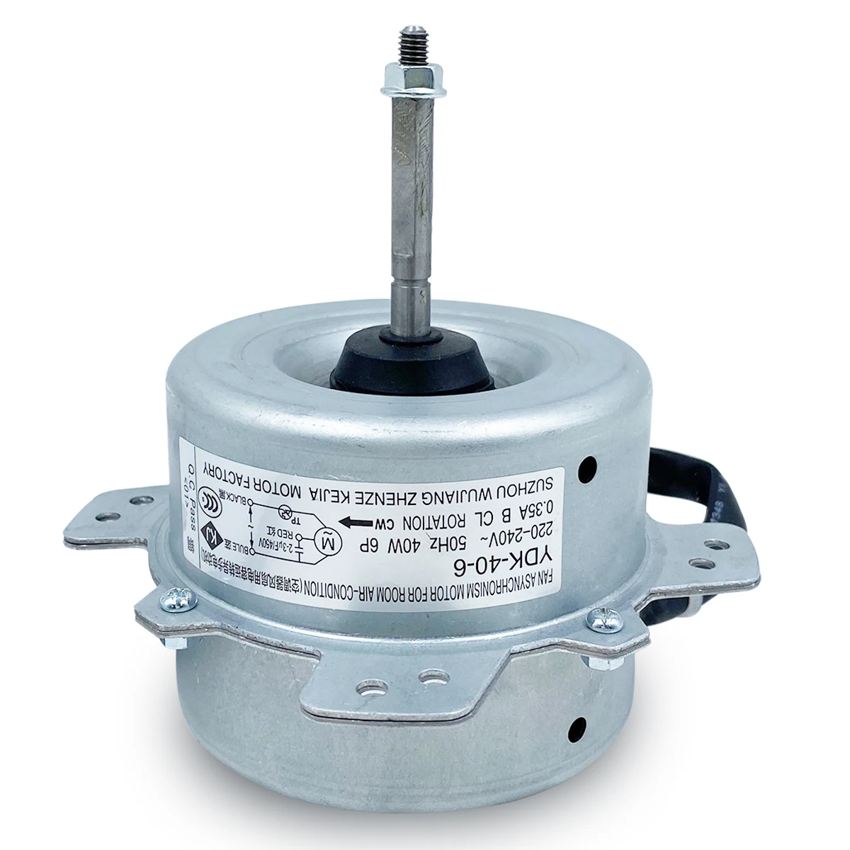 new for air conditioner motor YDK-40-6 YDK40-6 YDK-25-6 YDK-40-6=YDK-25-6 40W motor part good working
