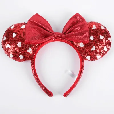 2022 Disney Mickey Ears Headband Firework Headband with Castle Peter Pan Cosplay Hairband Disneyland Letter Headband Gift Mickey Headband 44