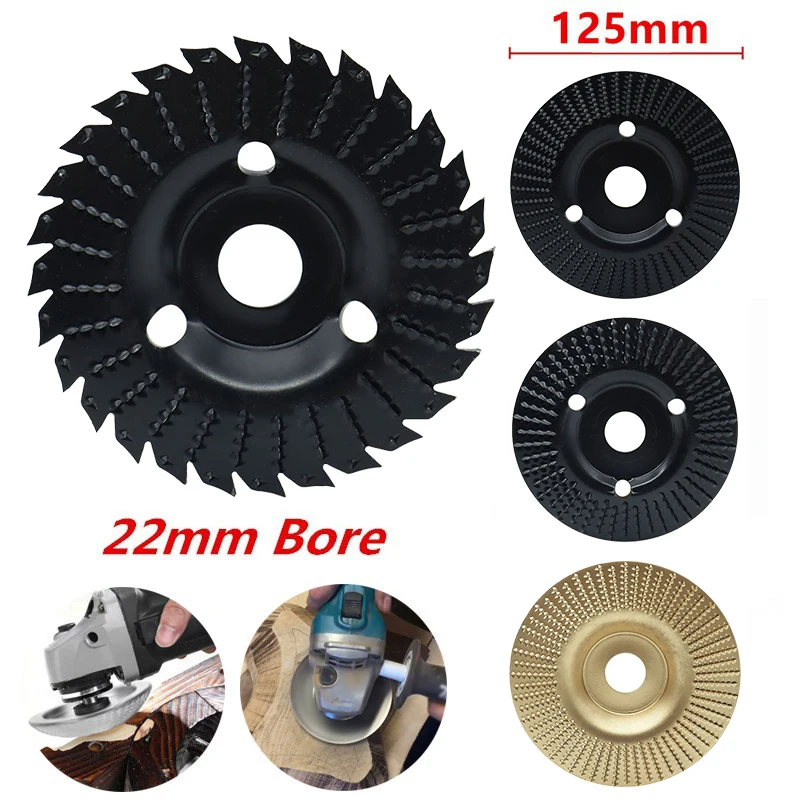 

Round Polishing Angle Grinding Wheel Wood Sanding Carving Shaping Disc 125mm Diameter 22mm Bore Woodworking Tools