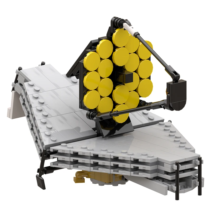 

MOC-65668 известное Аэрокосмическое оборудование модель с телескопом для любителей аэрокосмической промышленности, Коллекционные детские образовательные игрушки