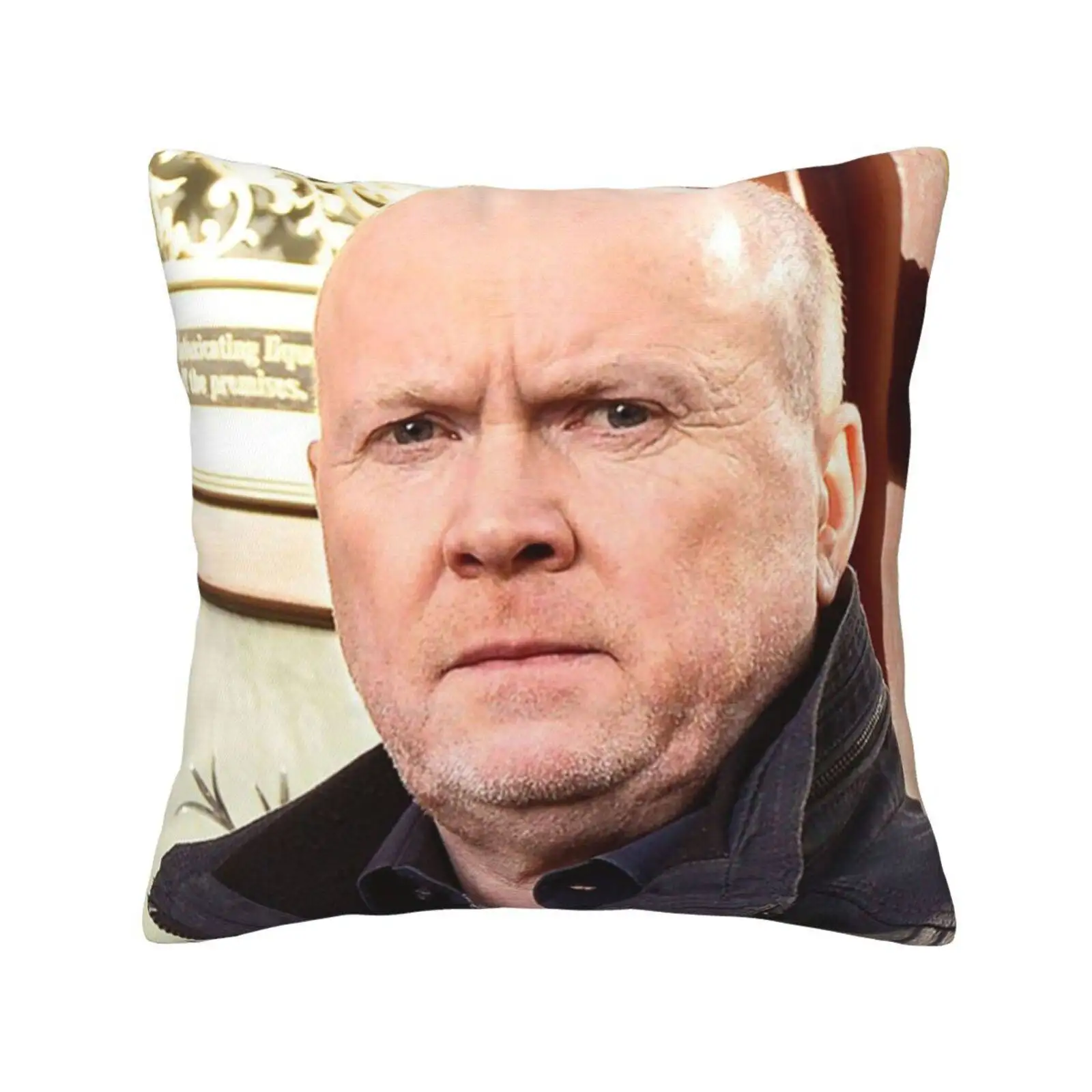 Filip Mitchell : Eastenders E British Tv Icon ( Steve Mcfadden) Fodera Per Cuscino Per Cuscino Filip Mitchell Mitchell Brothers