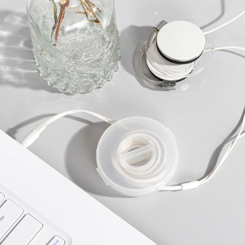 Portable USB Cable Organizer Box for Mobile Phone Accessories