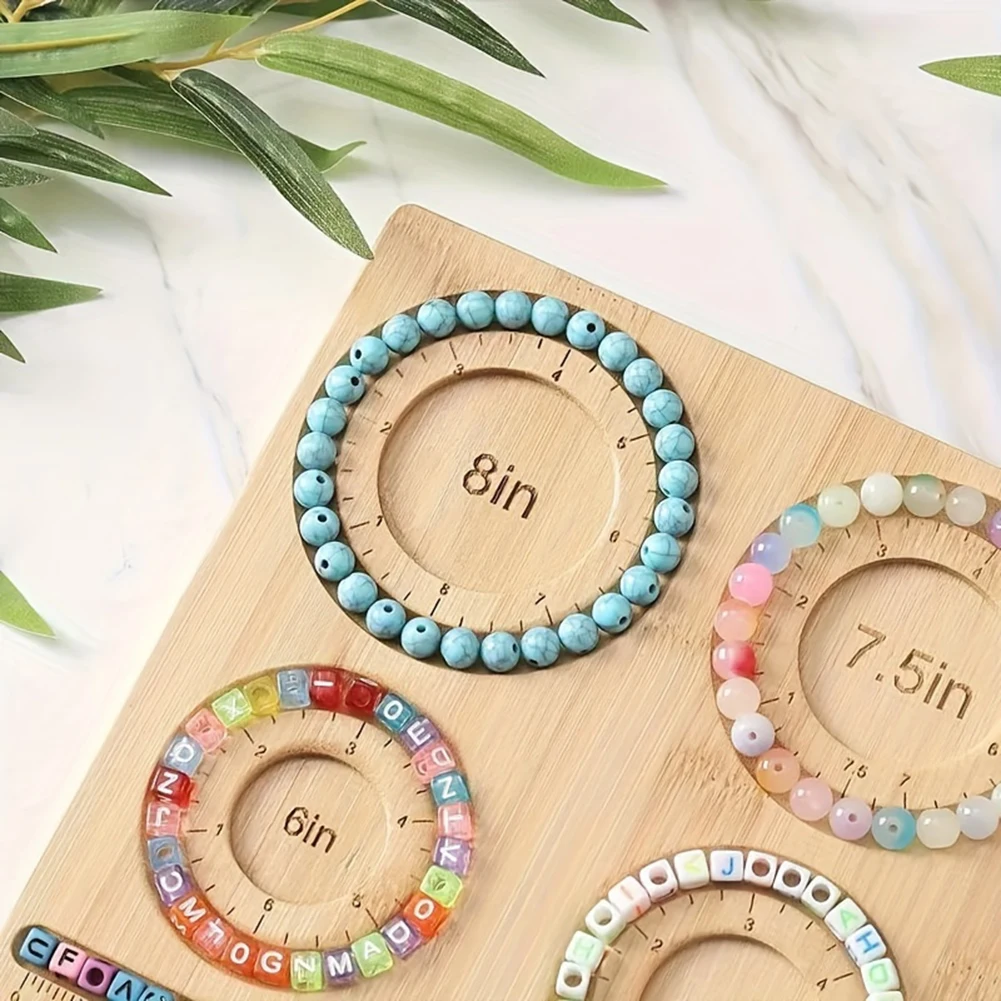 Multi-Bracelet Wood Beading Board 4