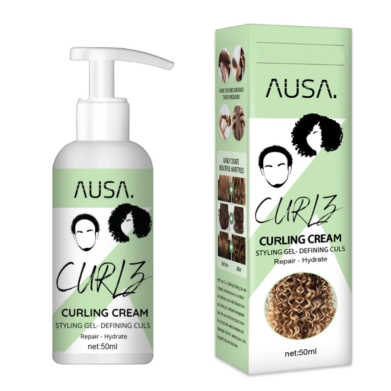 

Y1UF Fast Hair Volumizing Cream Lightweight Defining Cream for All Hair Types