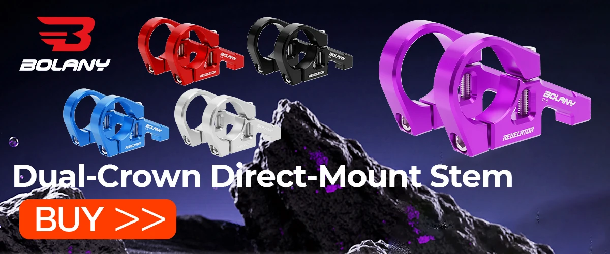 Description Picture 2 of itemBOLANY Downhill MTB Electric Bike Motorcycle Dual Crown Inverted Air Fork Shock Absorber 15*110mm Boost Fork 26/27.5/29inch