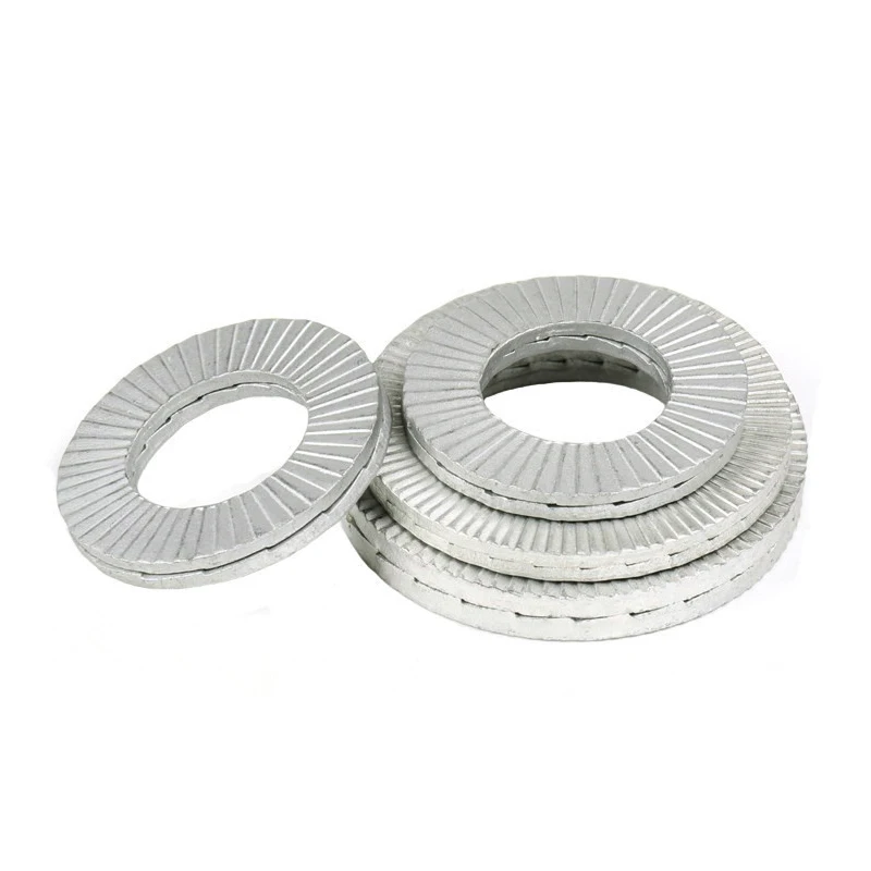Nord-Lock, 100 paar stalen wigborgringen in de assortimentsdoos, maat M6, M8, M10, M12, M16, M20
