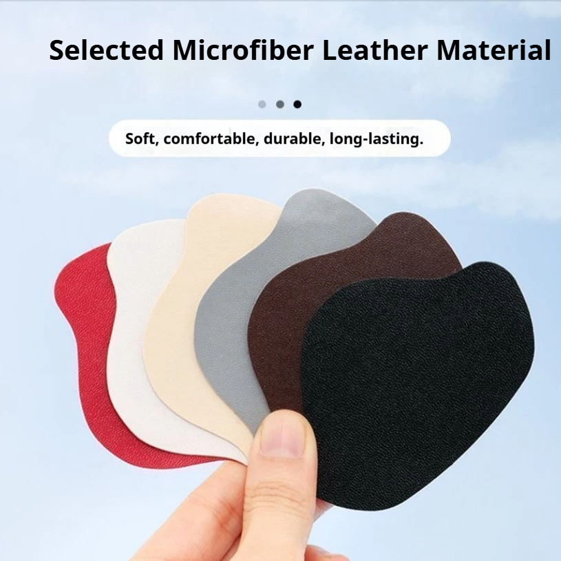 자가 접착식 신발 뒤꿈치 수리 패치, 마모 방지 마이크로 화이버 가죽 신발 라이너, 운동화용 신발 뒤꿈치 보호대, 6개/18개