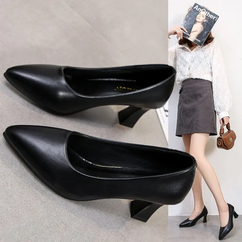 High Heels Pumps Women Shoes Stiletto Woman Party Wedding Shoes Kitten Heels Plus Size 35 - 44 2