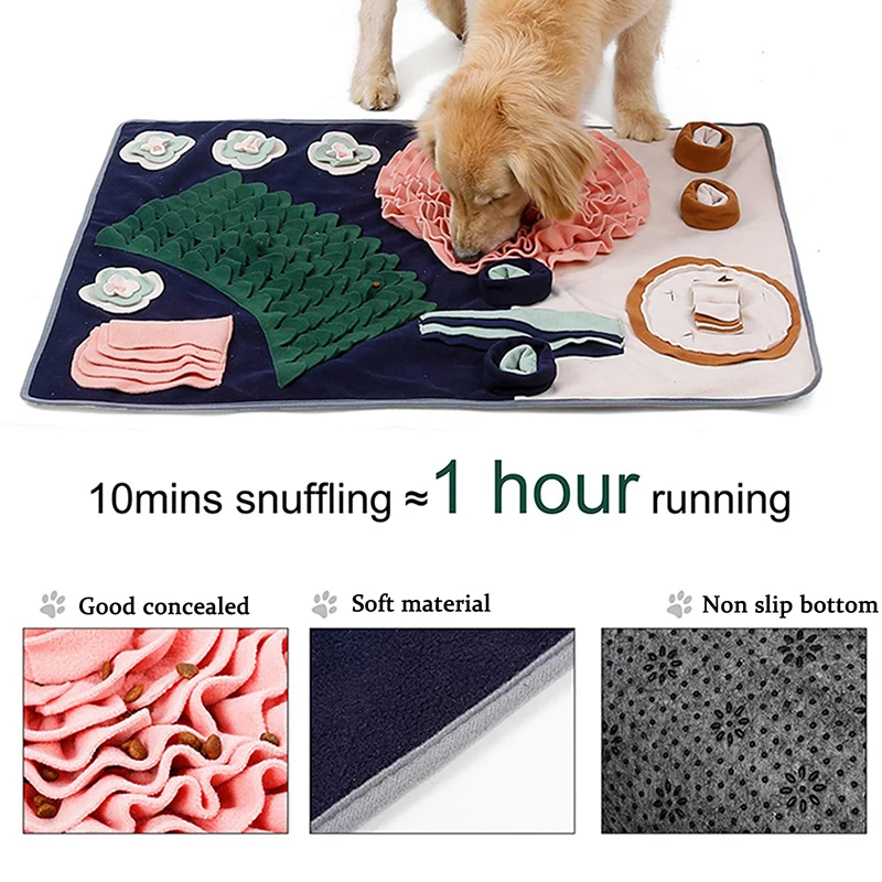 Large Snuffle Snake Interactive Dog Puzzle Long Lasting Treat Finding  Activity for Medium-large Dogs & Puppies Dog Gift Ideas 