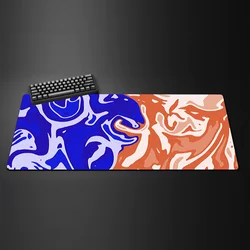 Vibrant Abstract Art Gaming Desk Mat - Large Non - Slip Rubber with Locking Edge, 900x400 - 300x600x2MM (Mouse pad 4)