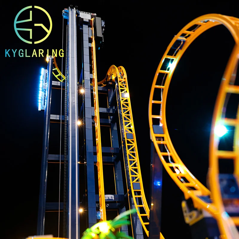 Kyglaring for 10303 Loop Coaster Led Lighting Set DIY Toys  (Not Included Building Blocks) 5